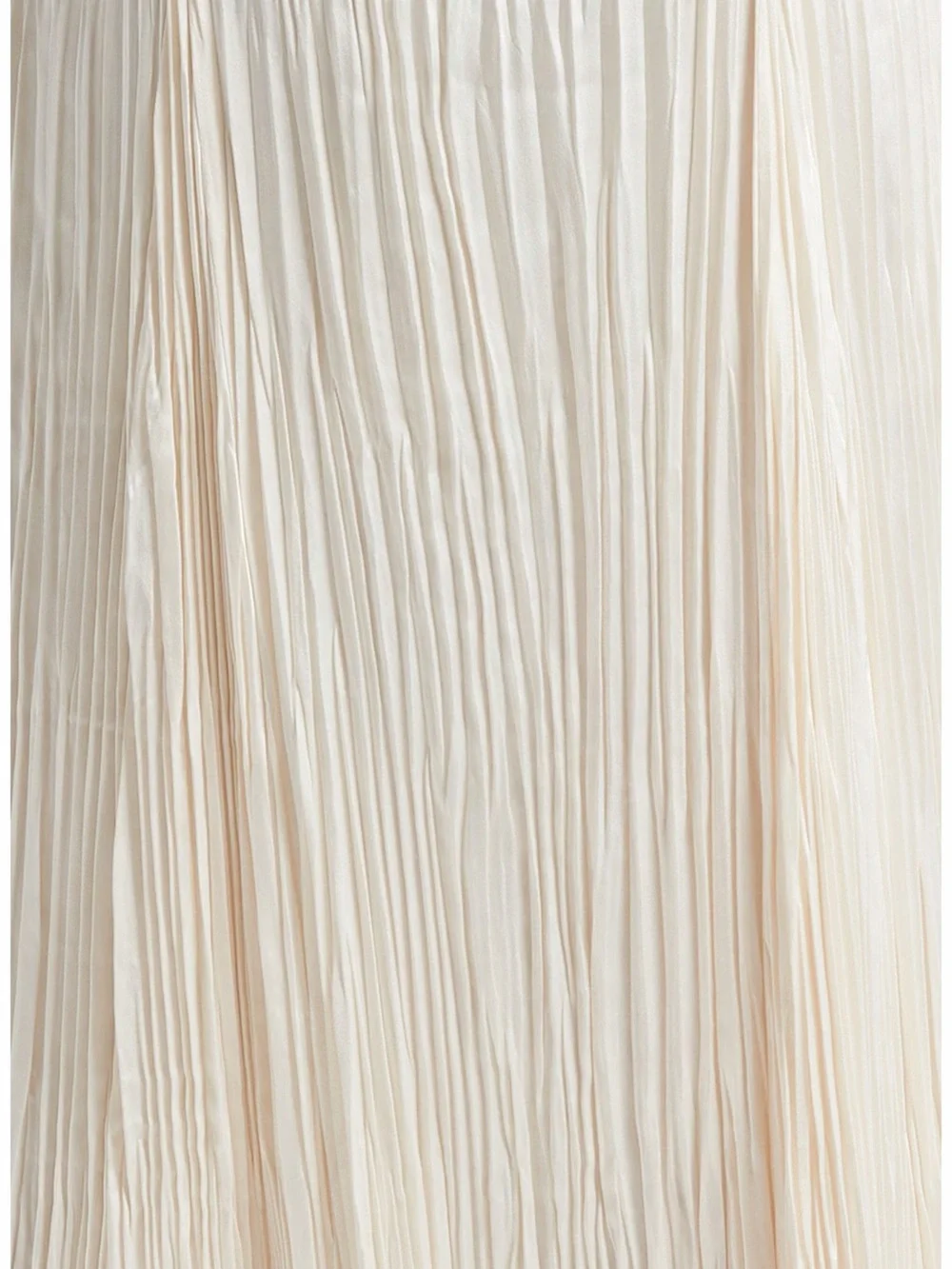Vince Relaxed Plissé Satin Midi Slipdress Size Small Petite - Picture 5 of 10